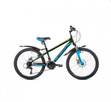 VANTI DACAR Bicycle Black-Blue-Green 24, Black