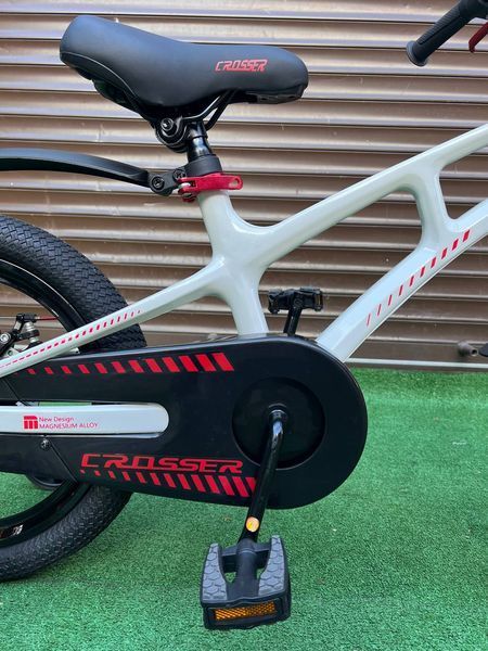 Дитячий велосипед CROSSER COMET /біло-червоний/ 16" ЦБ0000953 фото