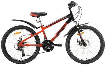 AVANTI DACAR Bicycle Black-Blue-Green 24, Red