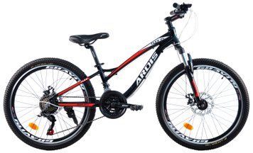 ARDIS FLEX Bicycle Black-Red 24, Red